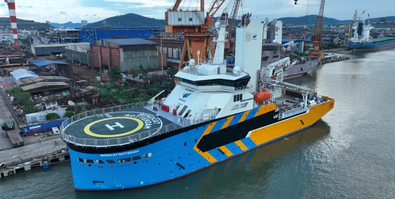 Damen offshore vessel HVAC balancing project, Ha Long shipyard